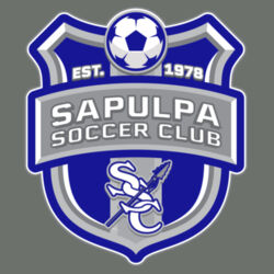 Sapulpa Soccer  - Heather Colorblock Contender ™ Polo Design